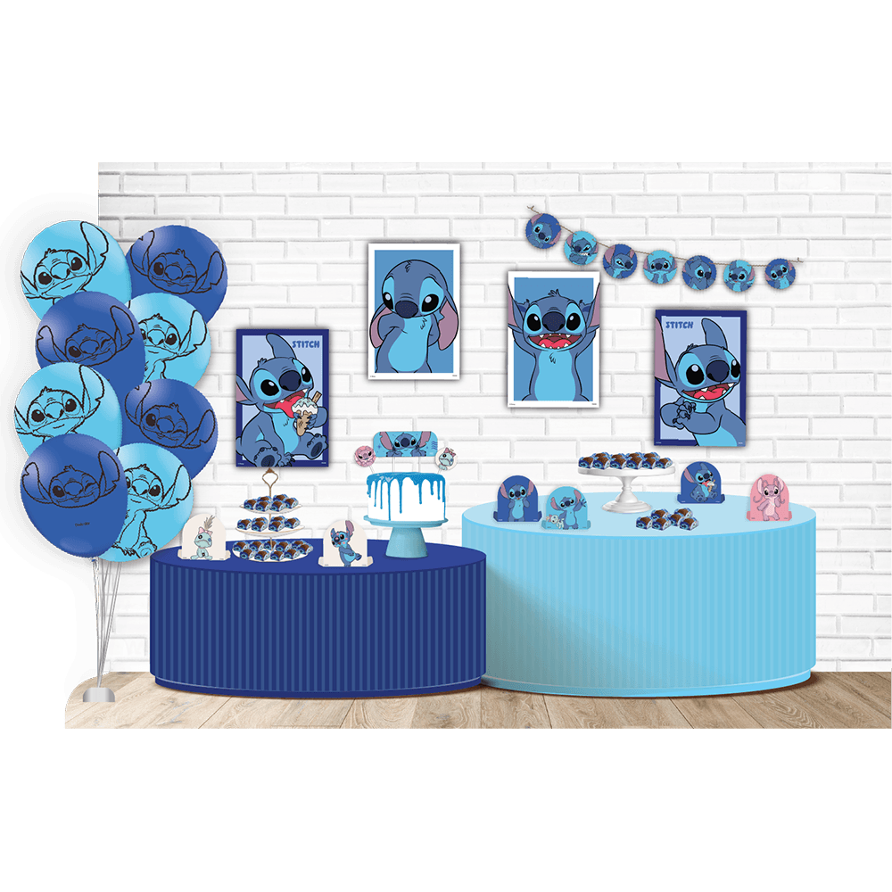 decoração festa Stitch
