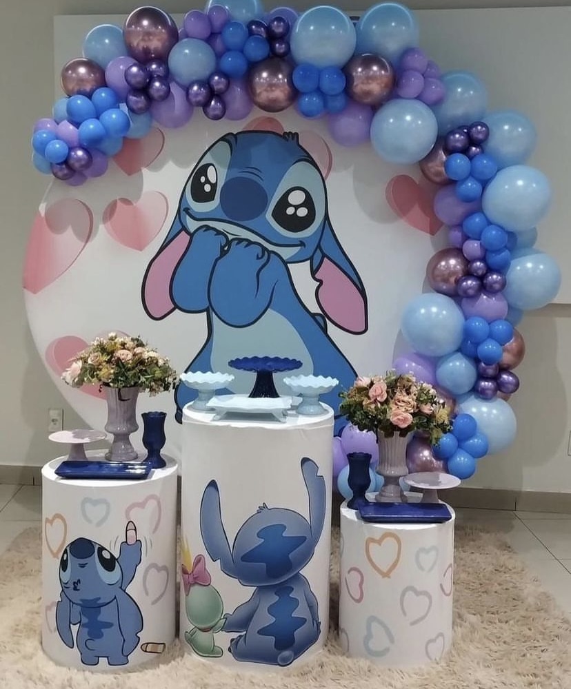 Stitch e Angel decoração