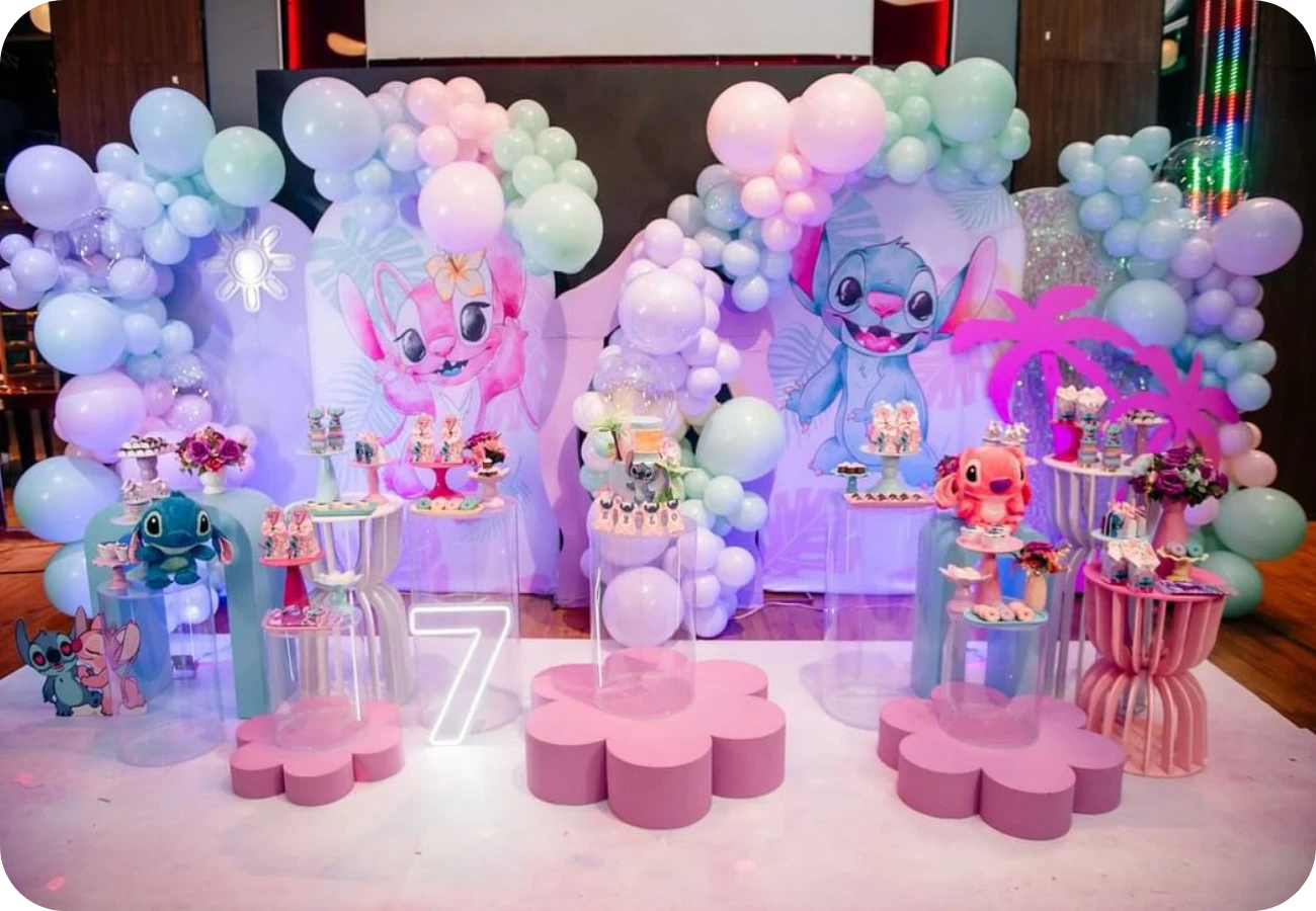 tema Stitch infantil