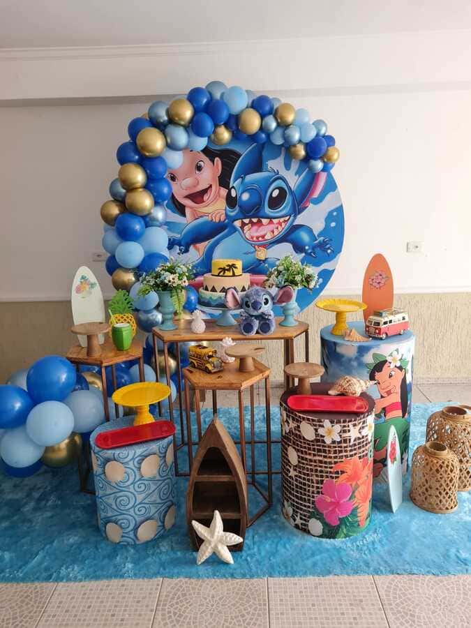 adesivo parede Stitch