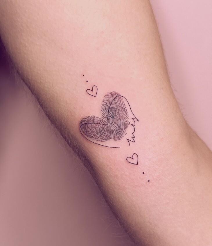 tatuagem símbolo de proteção filho