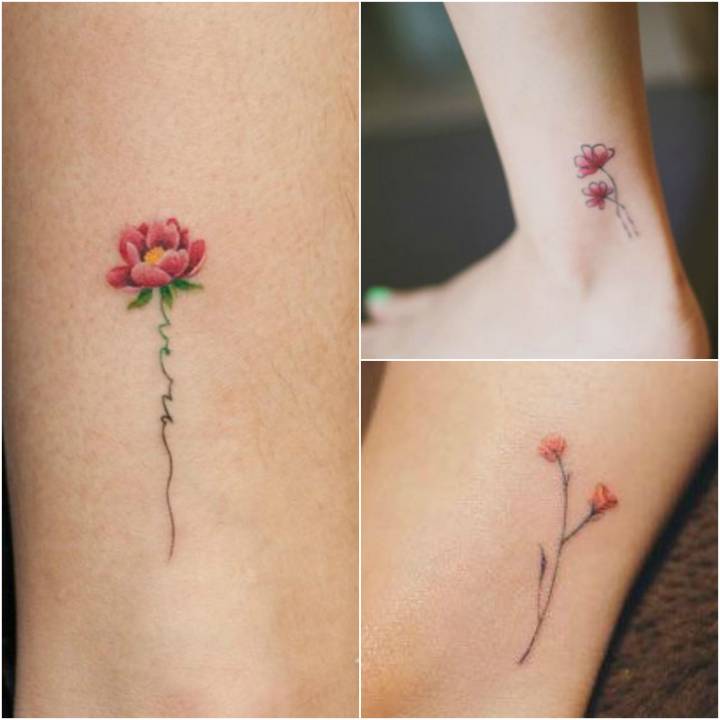 tatuagem fineline mãe e filho