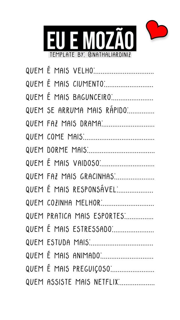 5 ideias de títulos:
1. 10 Desafios Criativos para Casais que Querem Mais Conexão
2. Fuja da Rotina: Brincadeiras Divertidas para Fazer com Seu Amor
3. Desafios Online para Casais: Mantenha a Chama Acesa à Distância
4. O Guia Definitivo de Desafios para Fortalecer o Relacionamento
5. Sugestões Rápidas: Atividades para Casais que Têm Pouco Tempo