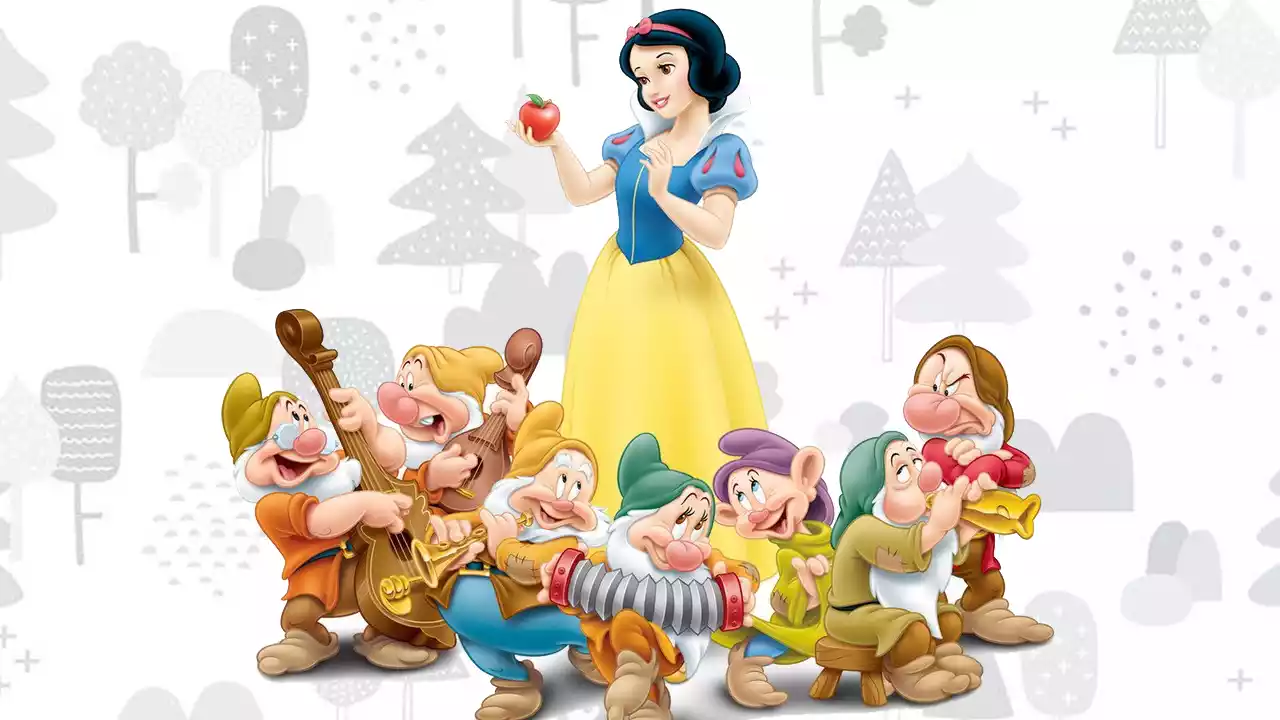 branca de neve para pintar