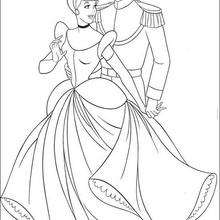 desenho da cinderela baby para colorir