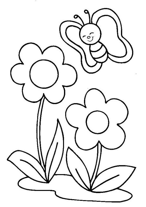 atividades de colorir primavera