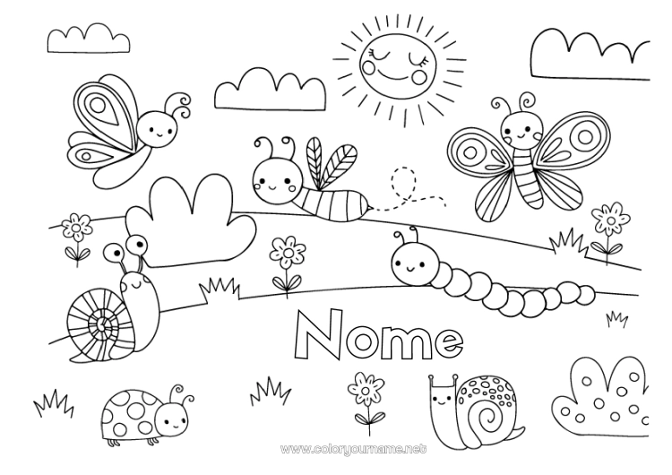 desenhos de borboletas primavera