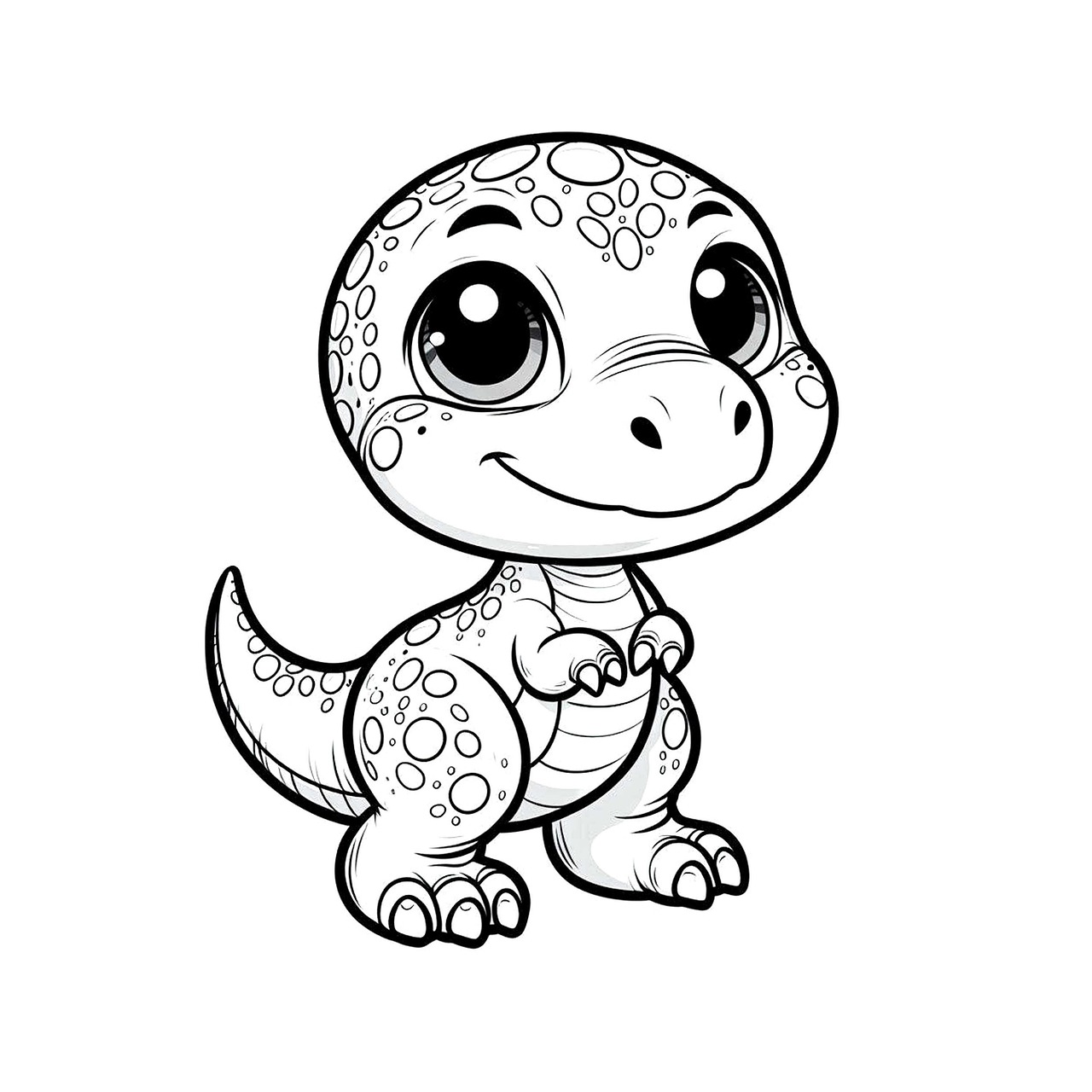 desenhos de T-Rex para colorir