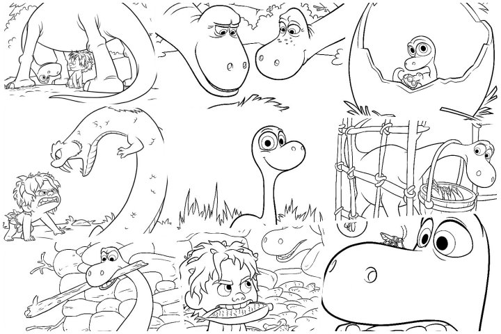 desenhos de dinossauros em aquarela para colorir