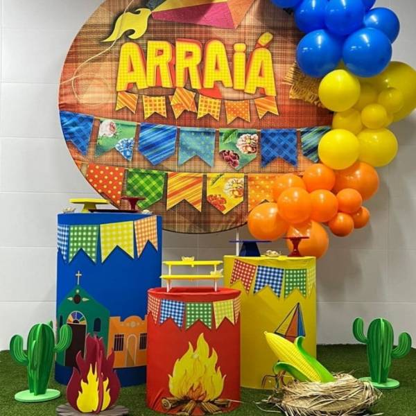 como desenhar uma fogueira de festa junina passo a passo