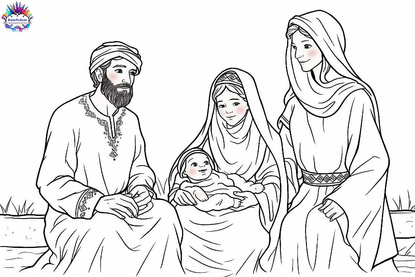 imagens de Jesus para colorir grátis