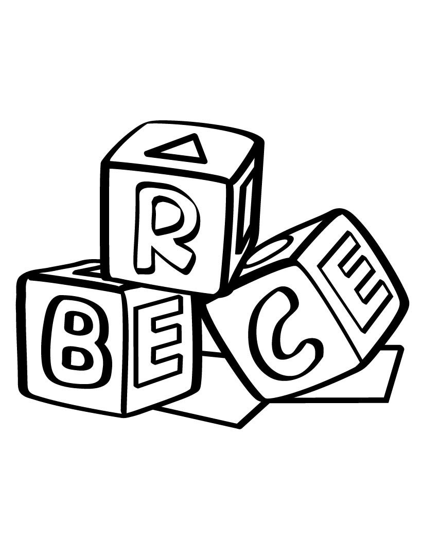 como desenhar letras para colorir