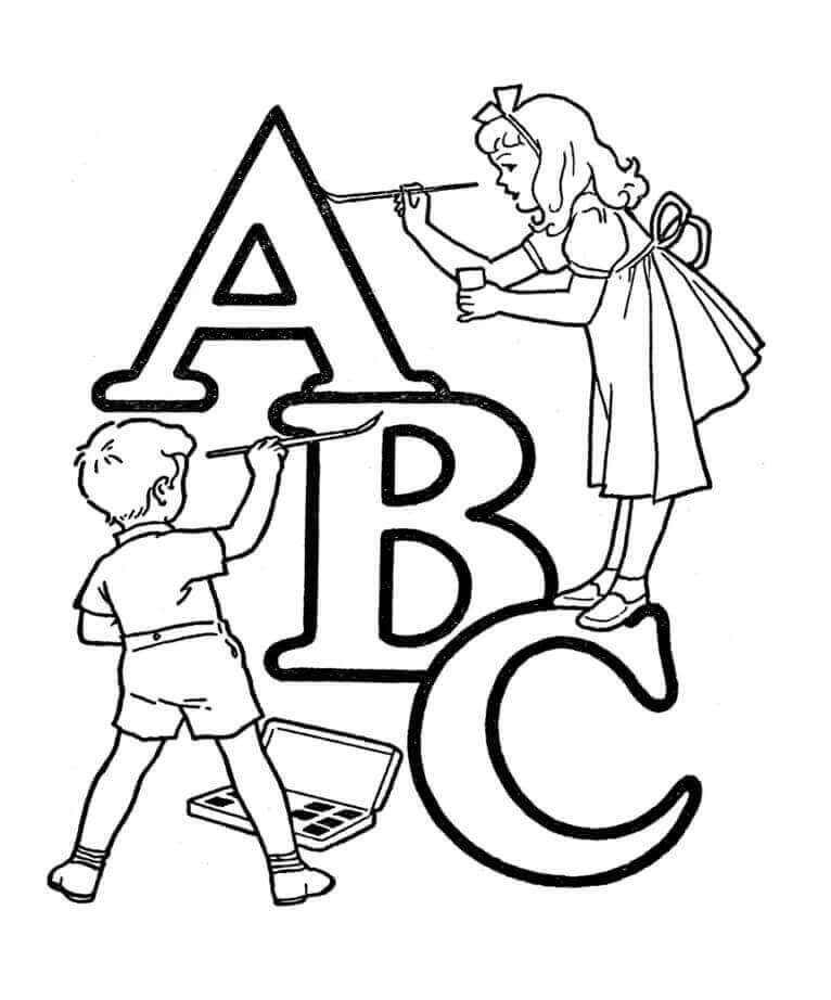 lettering para iniciantes para colorir