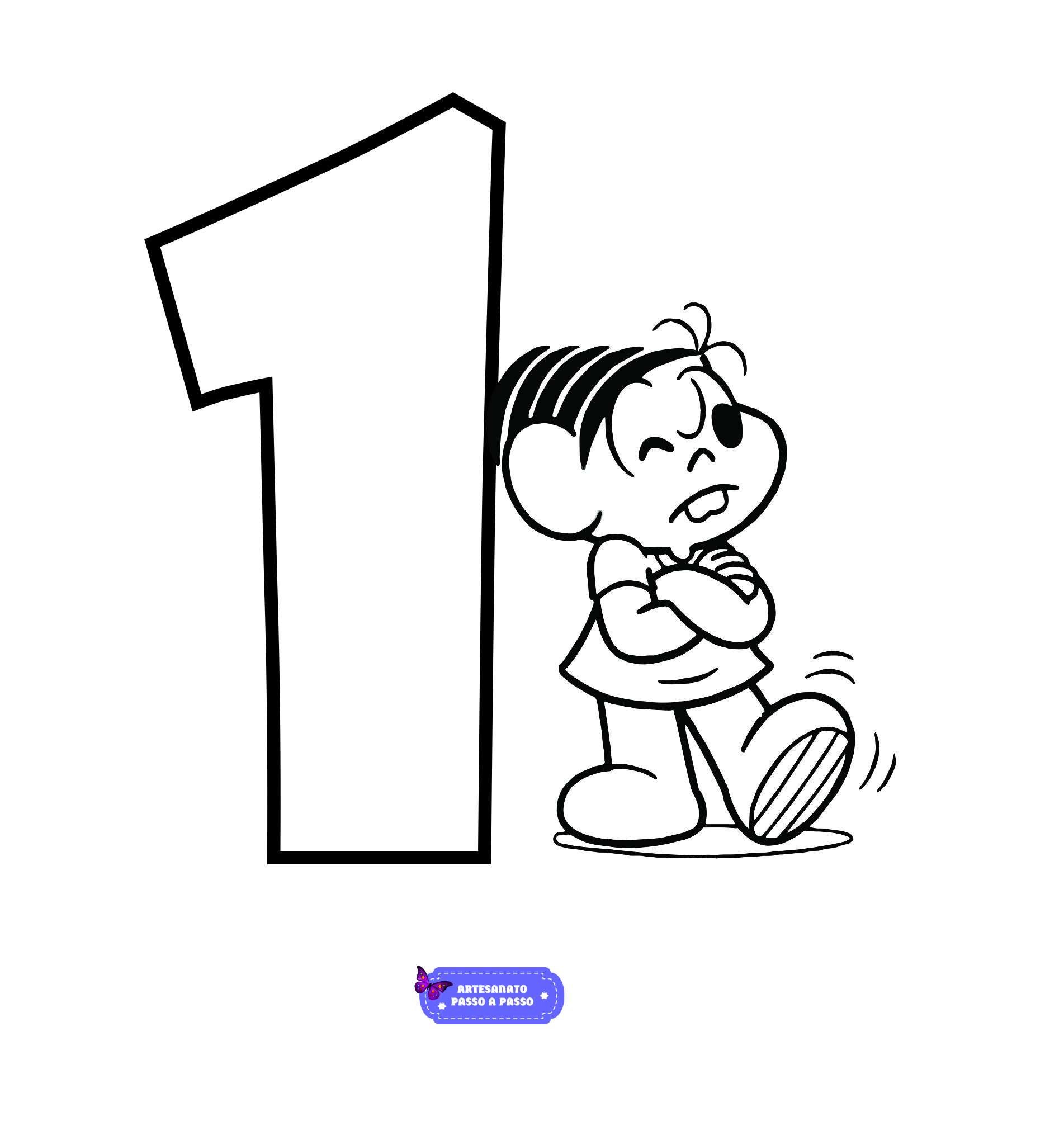 desenhos de números para colorir vs pintura por números