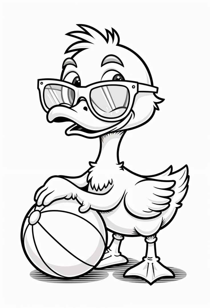 patos para imprimir e pintar