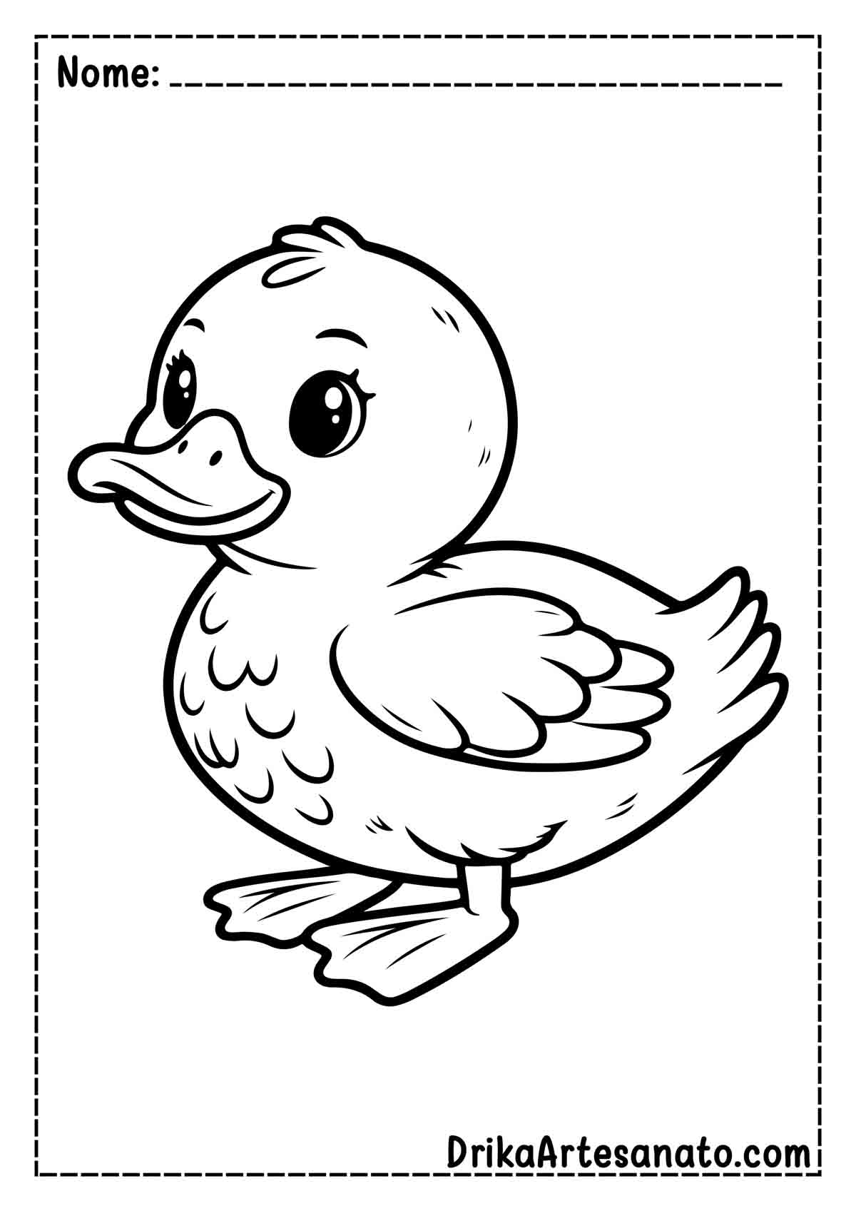 patos para imprimir e pintar