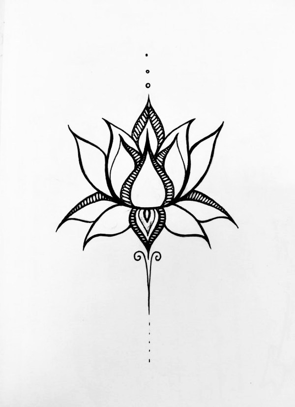 desenho de tatuagem feminina