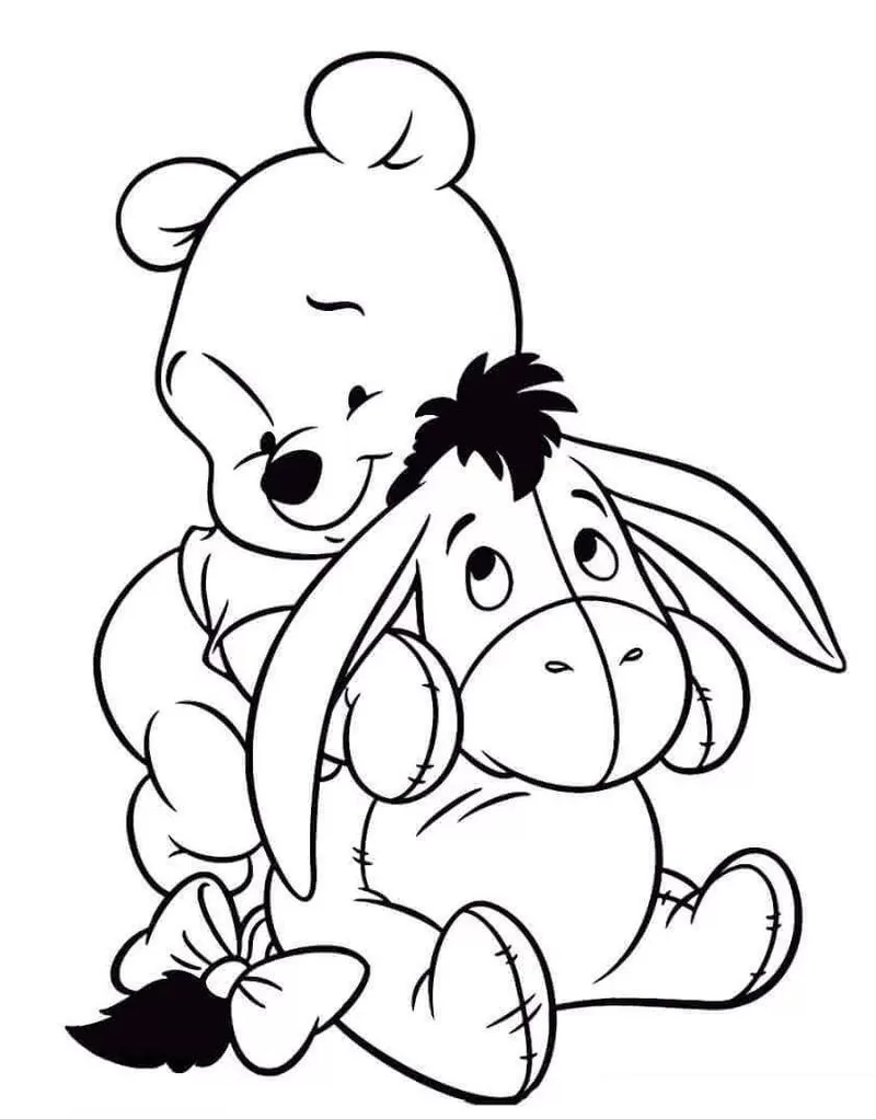 desenho de urso vs desenho de outro animal para colorir