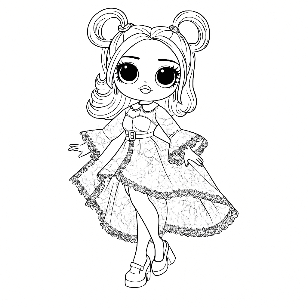 LOL OMG para colorir