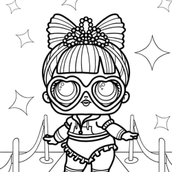 desenhos de LOL Surprise para crianças