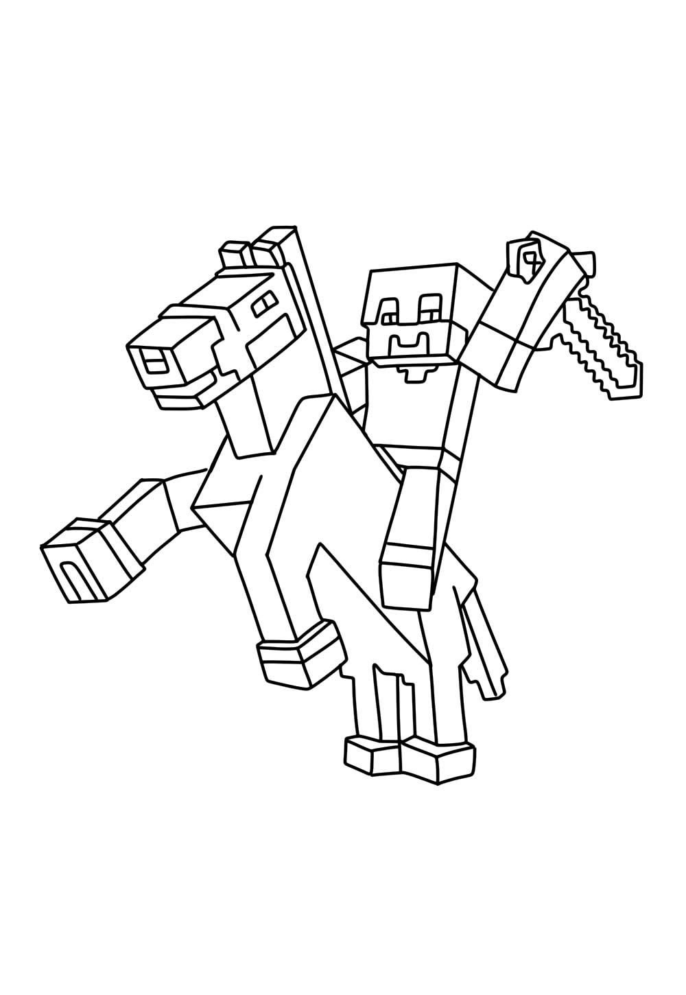 minecraft colorir animais