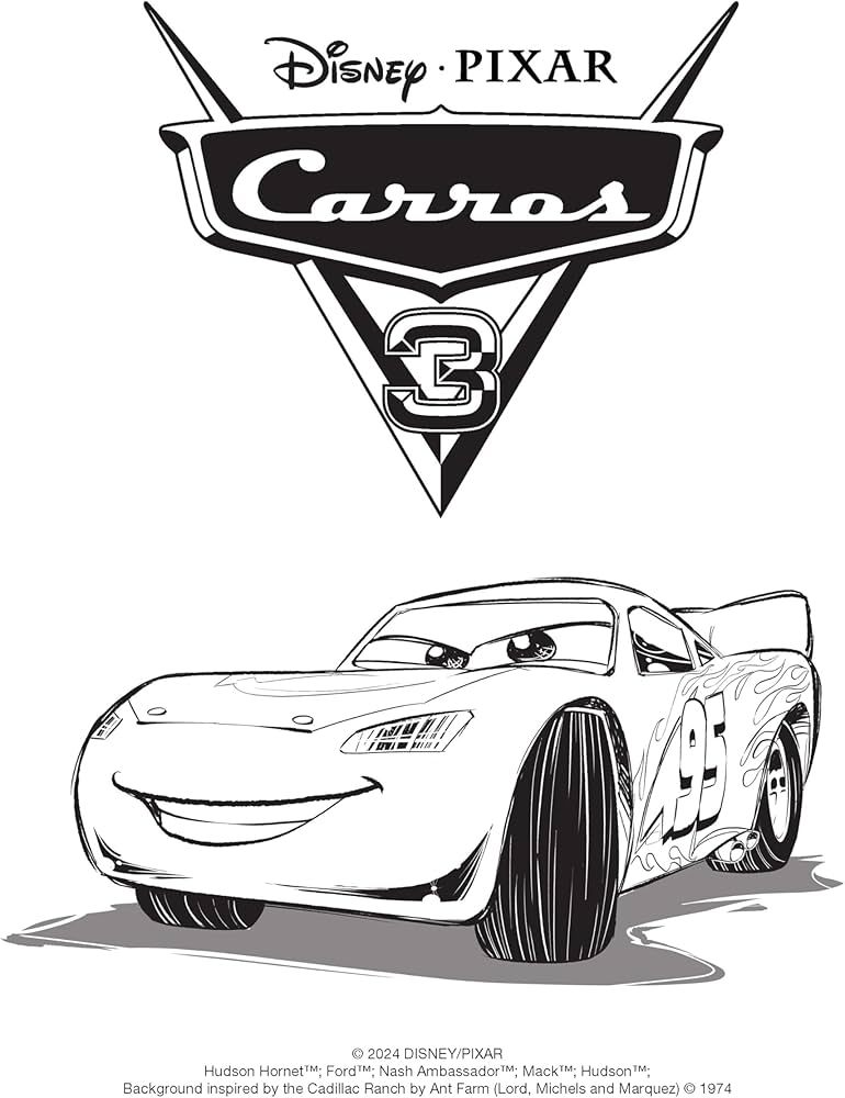 desenhos de carros para imprimir