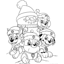 melhores desenhos da patrulha canina para imprimir