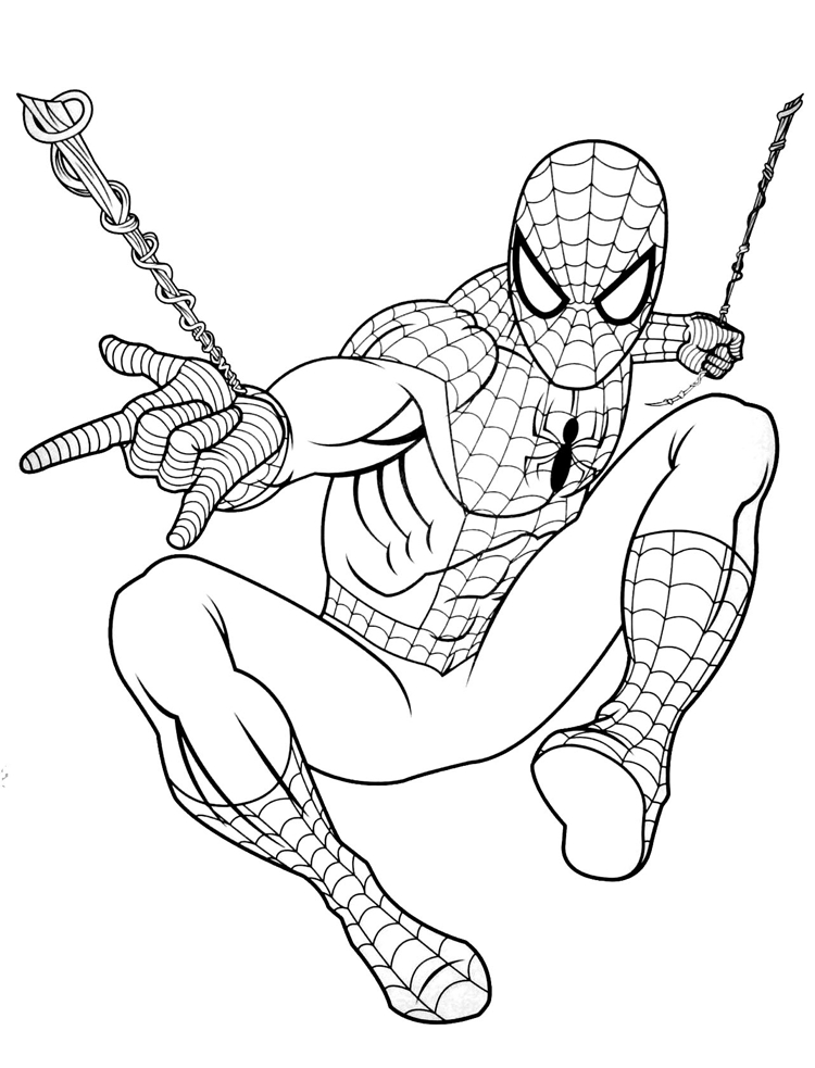 colorir homem aranha 3