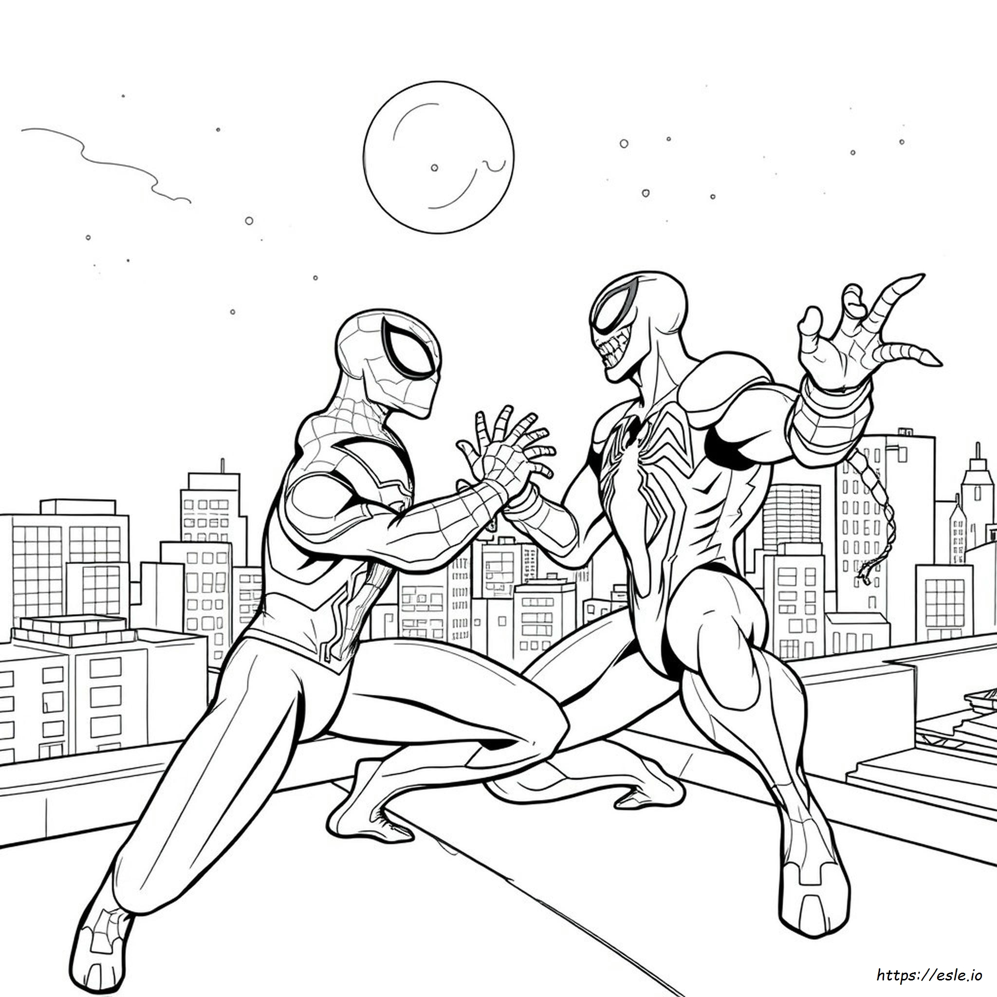 imprimir desenho homem aranha 3