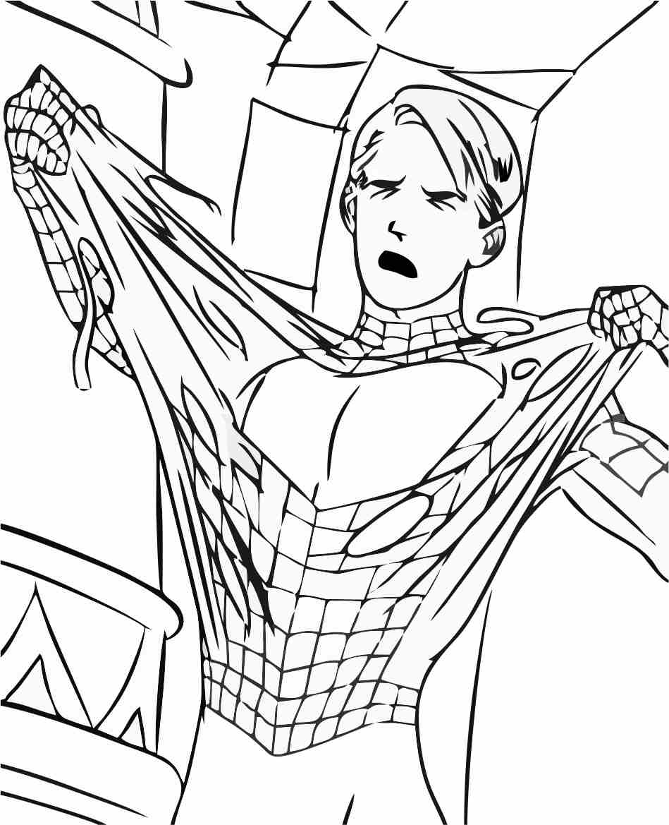 desenho homem aranha 3 pdf