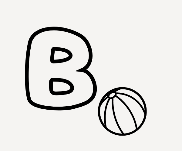 desenhos de letras para colorir vs letras em 3d