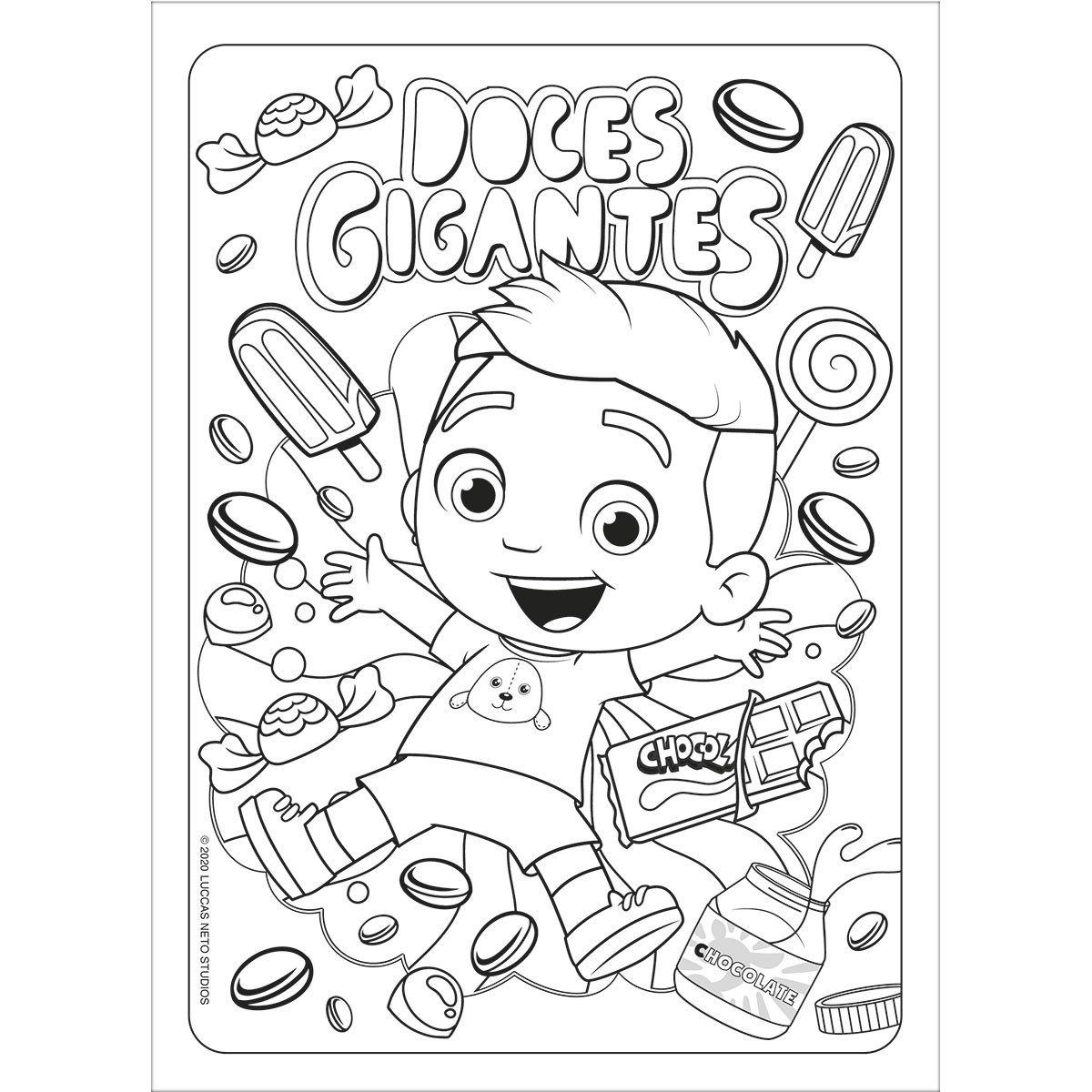 imagens do luccas neto para pintar
