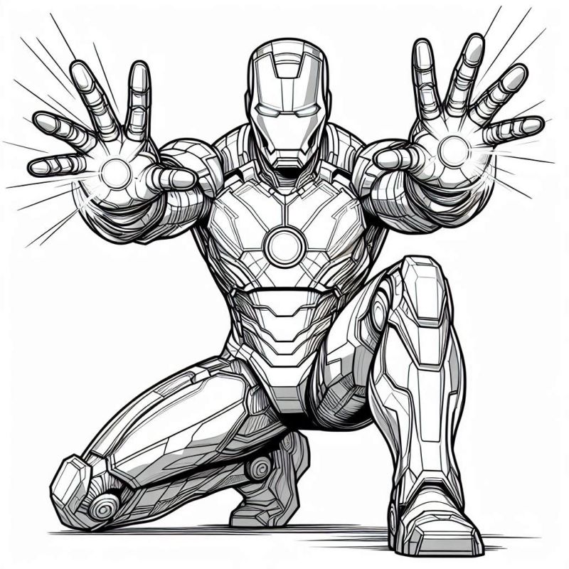 desenhos thor para colorir