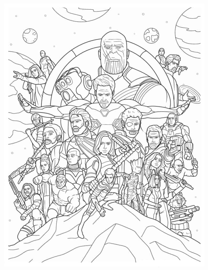 desenhos viúva negra para colorir