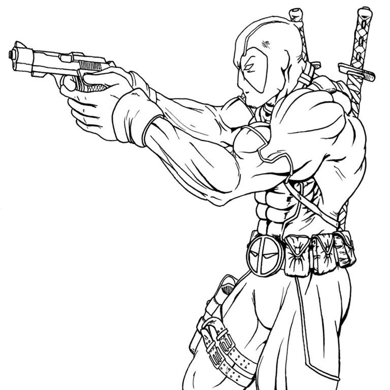 desenhos thor para colorir