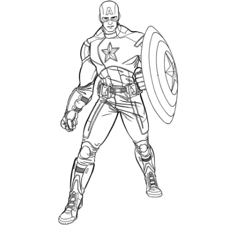 livro de colorir marvel