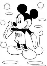 pluto para colorir