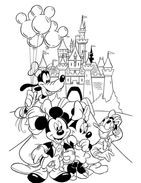desenhos do mickey para imprimir