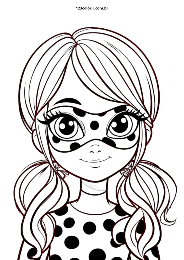 erros comuns ao colorir desenhos do miraculous ladybug
