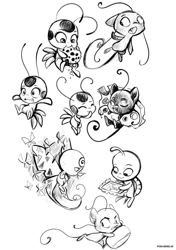 desenho para colorir miraculous vs livro de colorir oficial