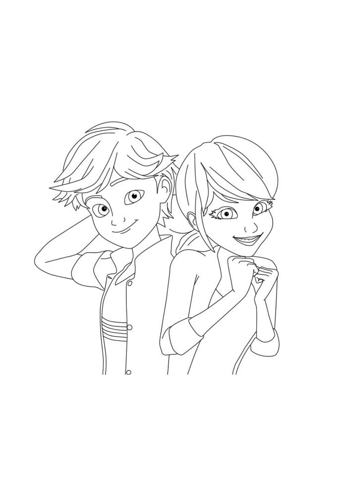 desenho para colorir miraculous