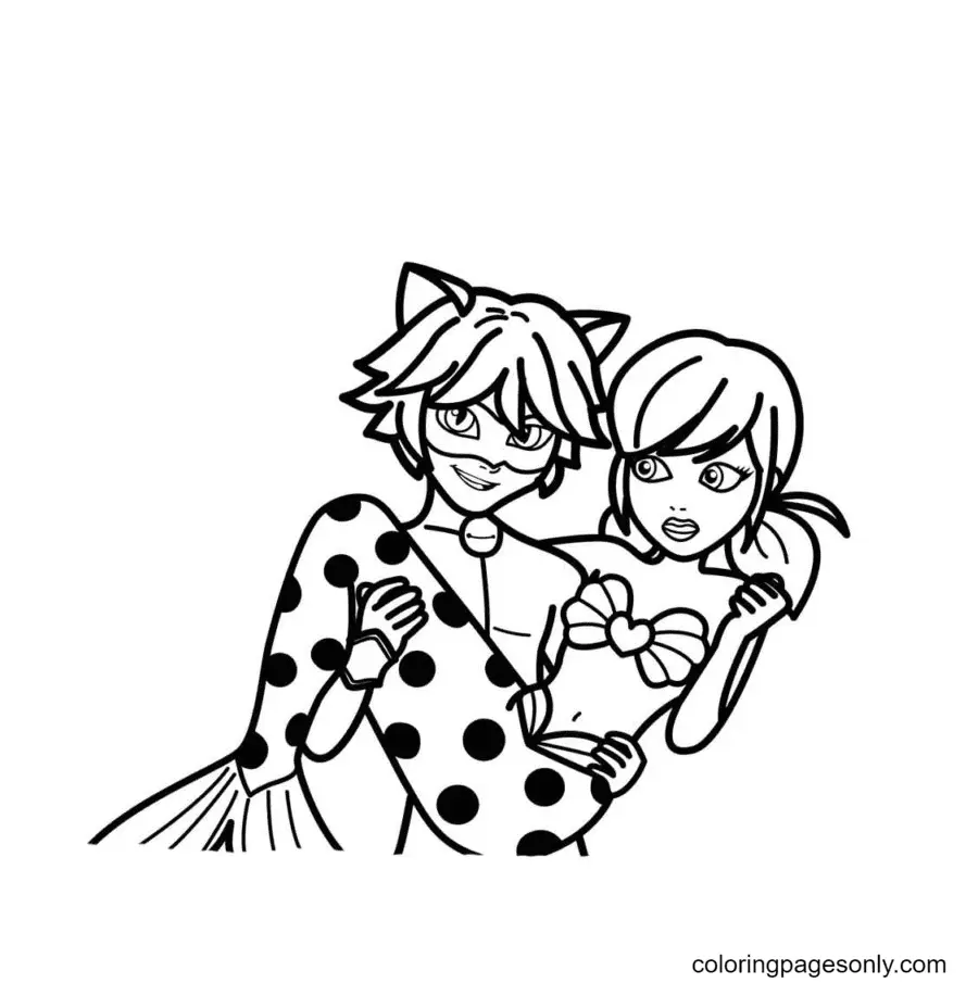 erros comuns ao colorir desenhos do miraculous ladybug