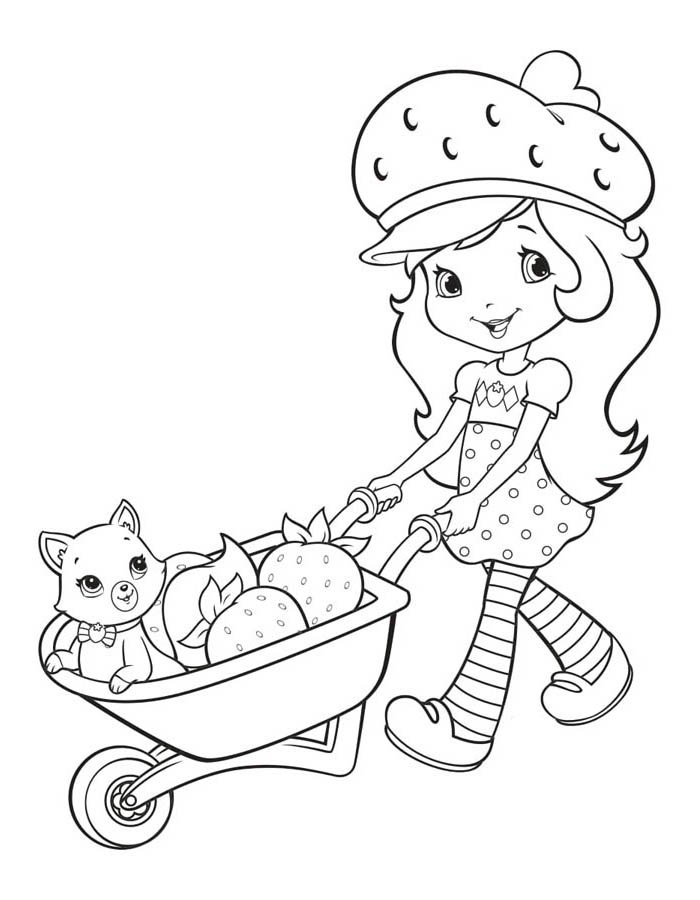 desenho moranguinho e o purple pieman para colorir