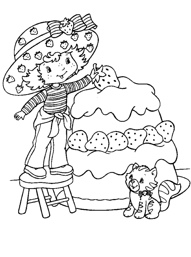 cenários da morangolândia para pintar