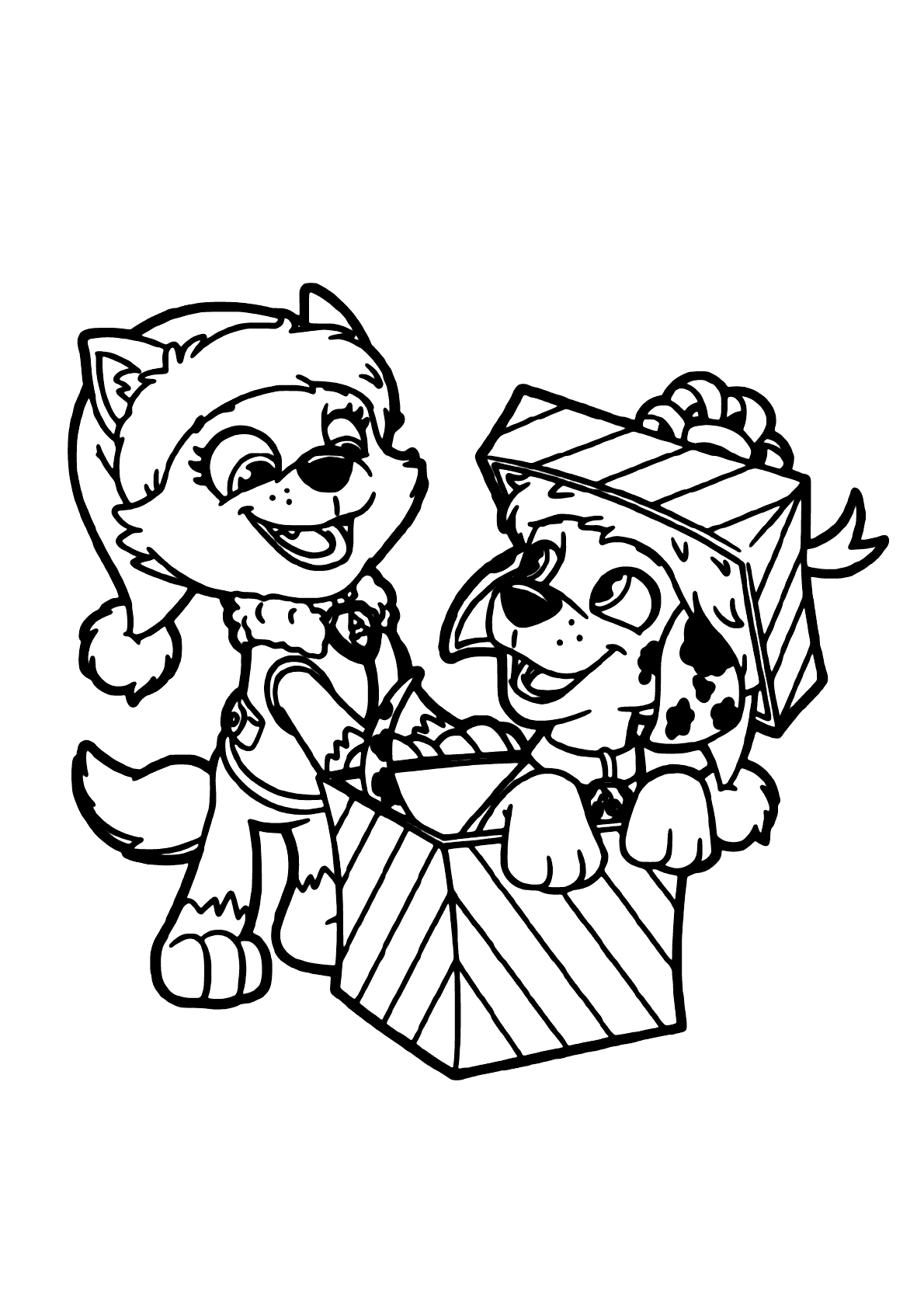 desenhos patrulha canina para imprimir grátis
