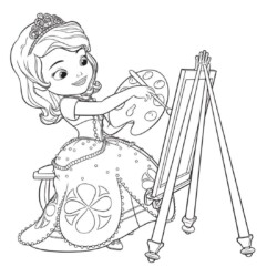atividade infantil princesa sofia