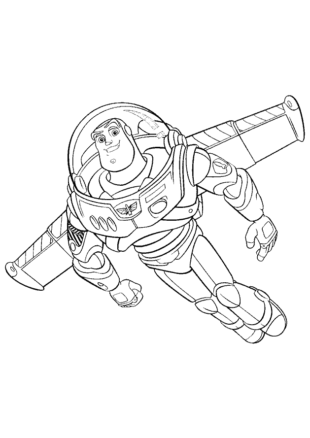 desenho toy story 4 para pintar