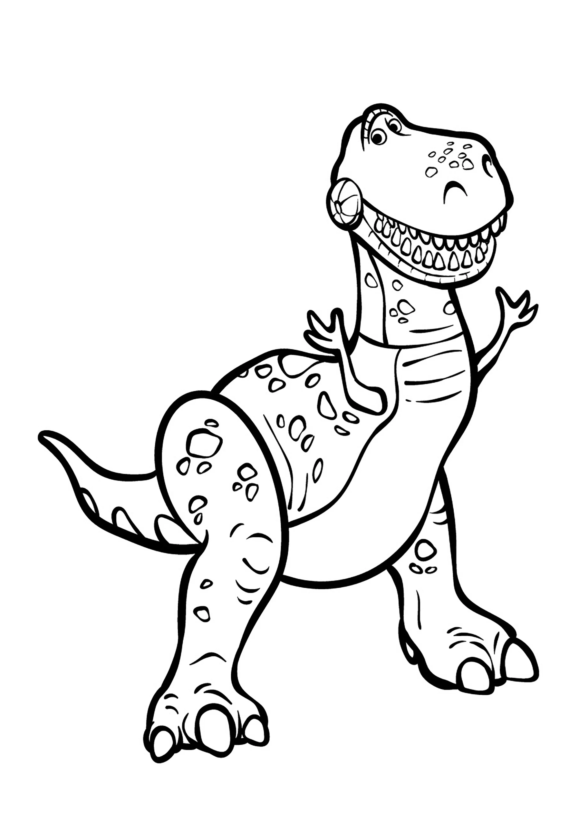personagens toy story para colorir