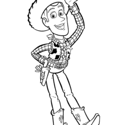 desenho jessie toy story para imprimir
