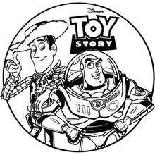 páginas para colorir toy story disney